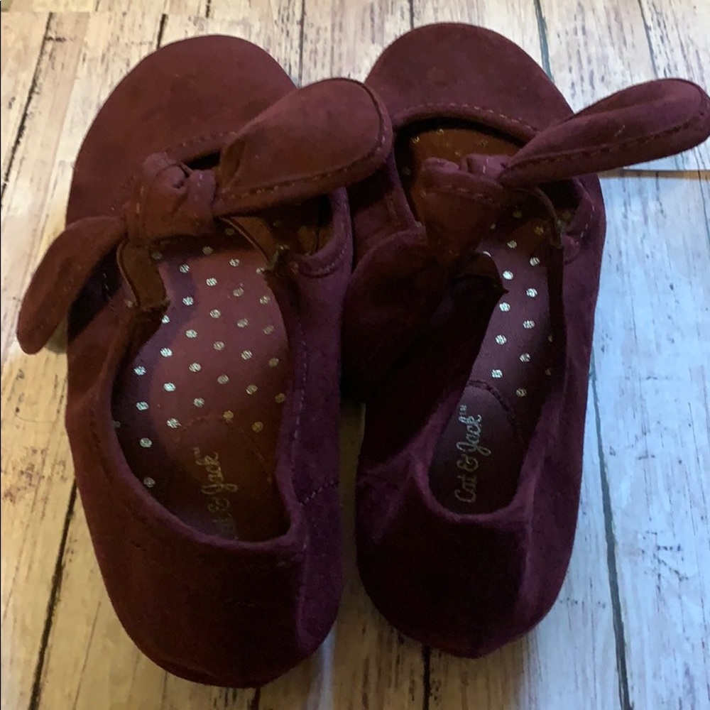 ⭐️Cat & Jack ballerinas for girls size 2⭐️ - Picture 3 of 5